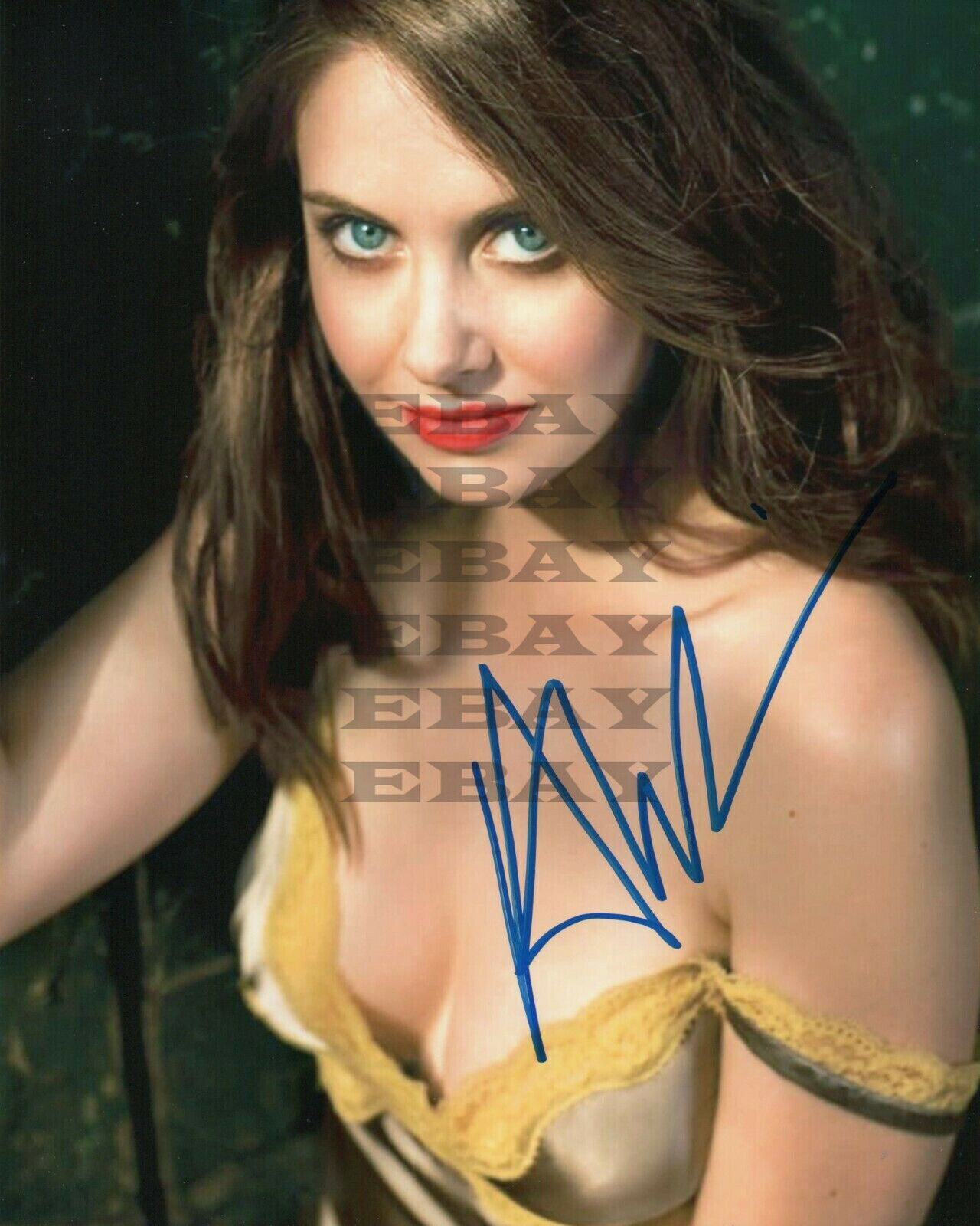 Alison Brie Autographed Signed 8x10 Photo Poster painting Rep