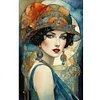 (40*60cm)Beauty - Full Round Drill Diamond Painting