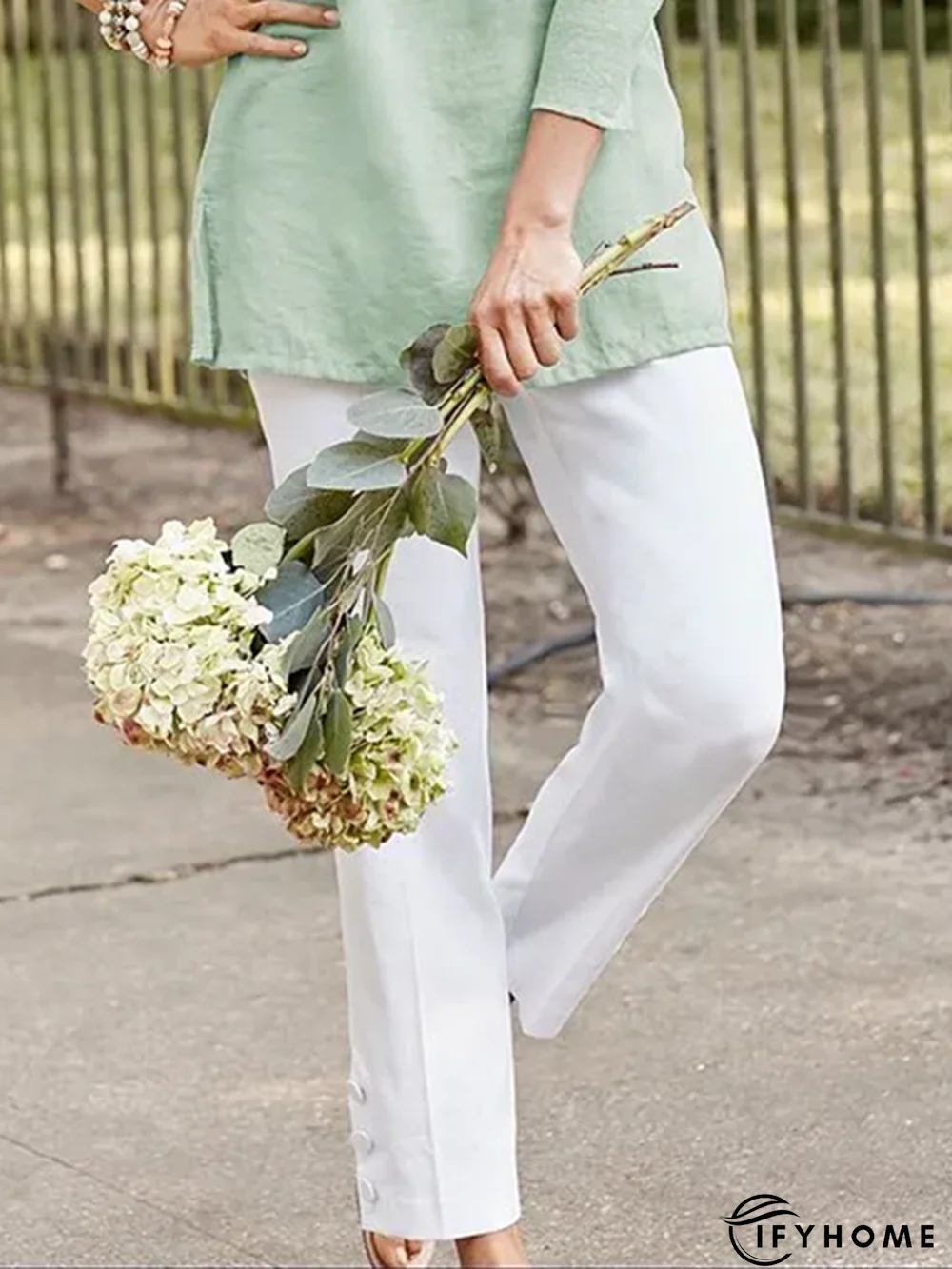 Plain Casual Pants | IFYHOME