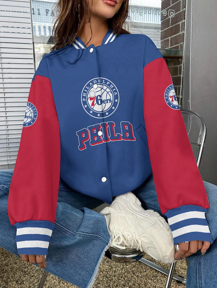 Philadelphia 76ers Limited Edition Full-Snap Casual Jacket