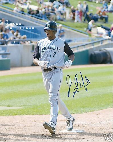 Jeremy Barfield auto signed Photo Poster painting Kane County A's