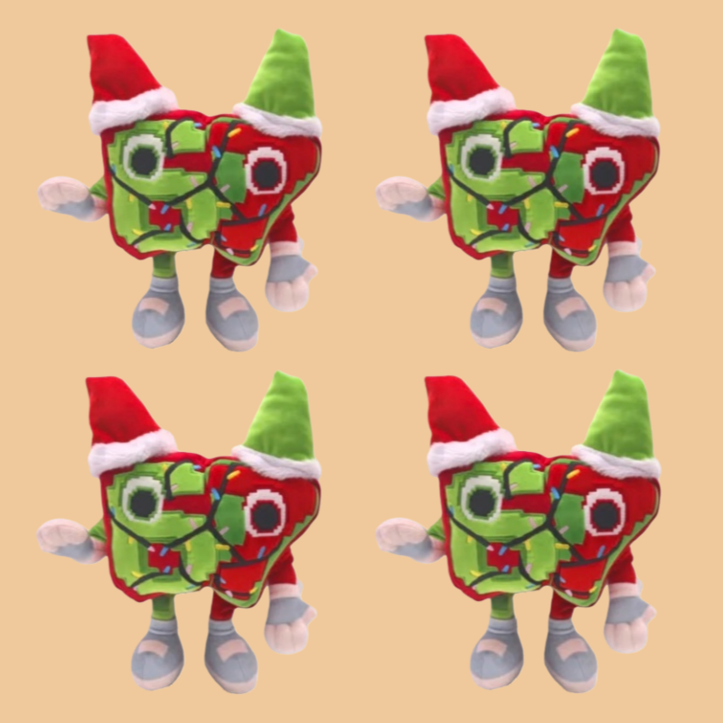 festive 67 steal a brainrot plush 4pcs