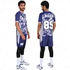 Personalized soccer uniform set includes jersey and shorts ideal for matches training or casual play sessions soccer jersey