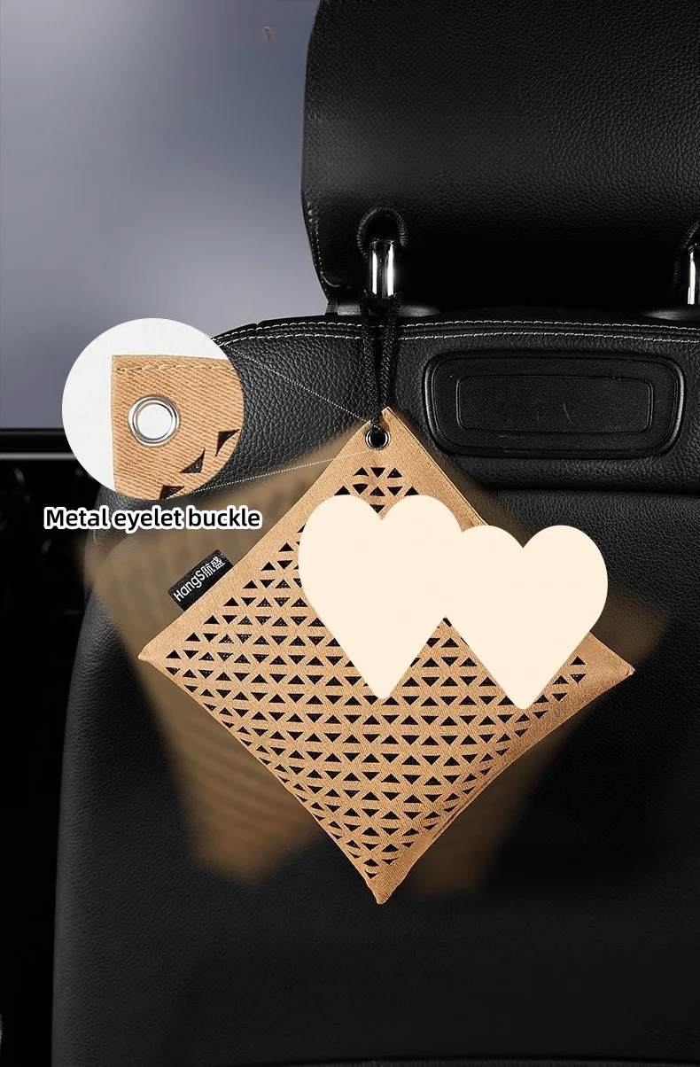 New cars come standard with a formaldehyde-removing bamboo charcoal purification bag（2PCS）