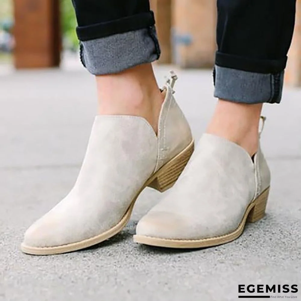 Casual Daily Chunky Heel Shoes | EGEMISS