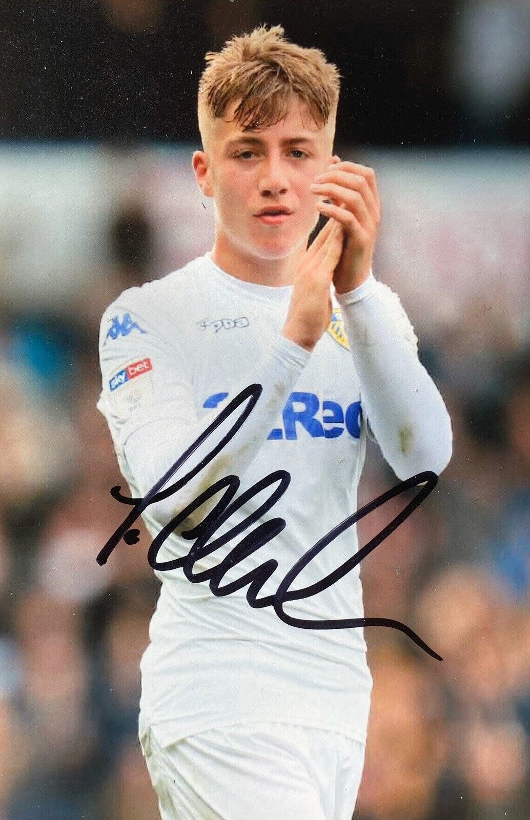 Jack Clarke Hand Signed 6X4 Photo Poster painting - Leeds United 2