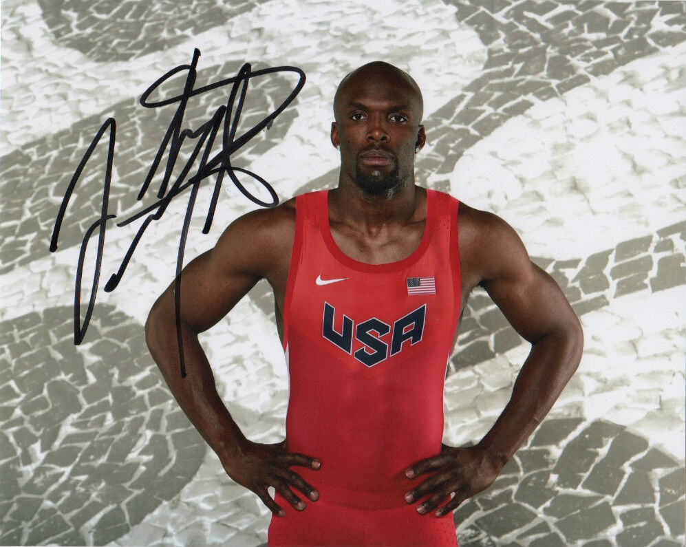 Lashawn Merritt Autographed Signed 8x10 Photo Poster painting COA