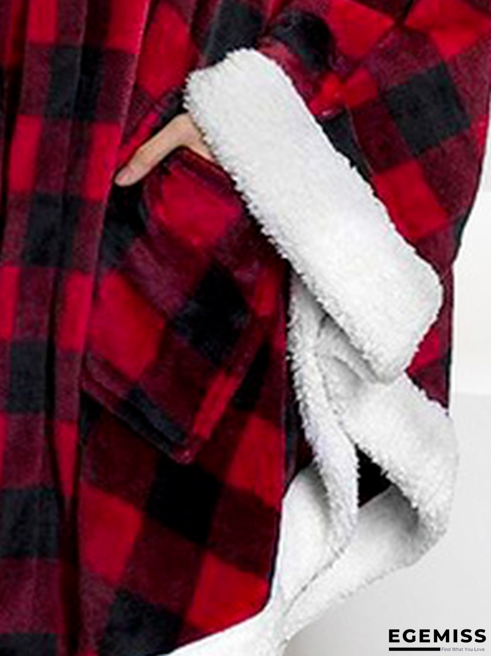 Checked/Plaid Household Casual Outerwear | EGEMISS