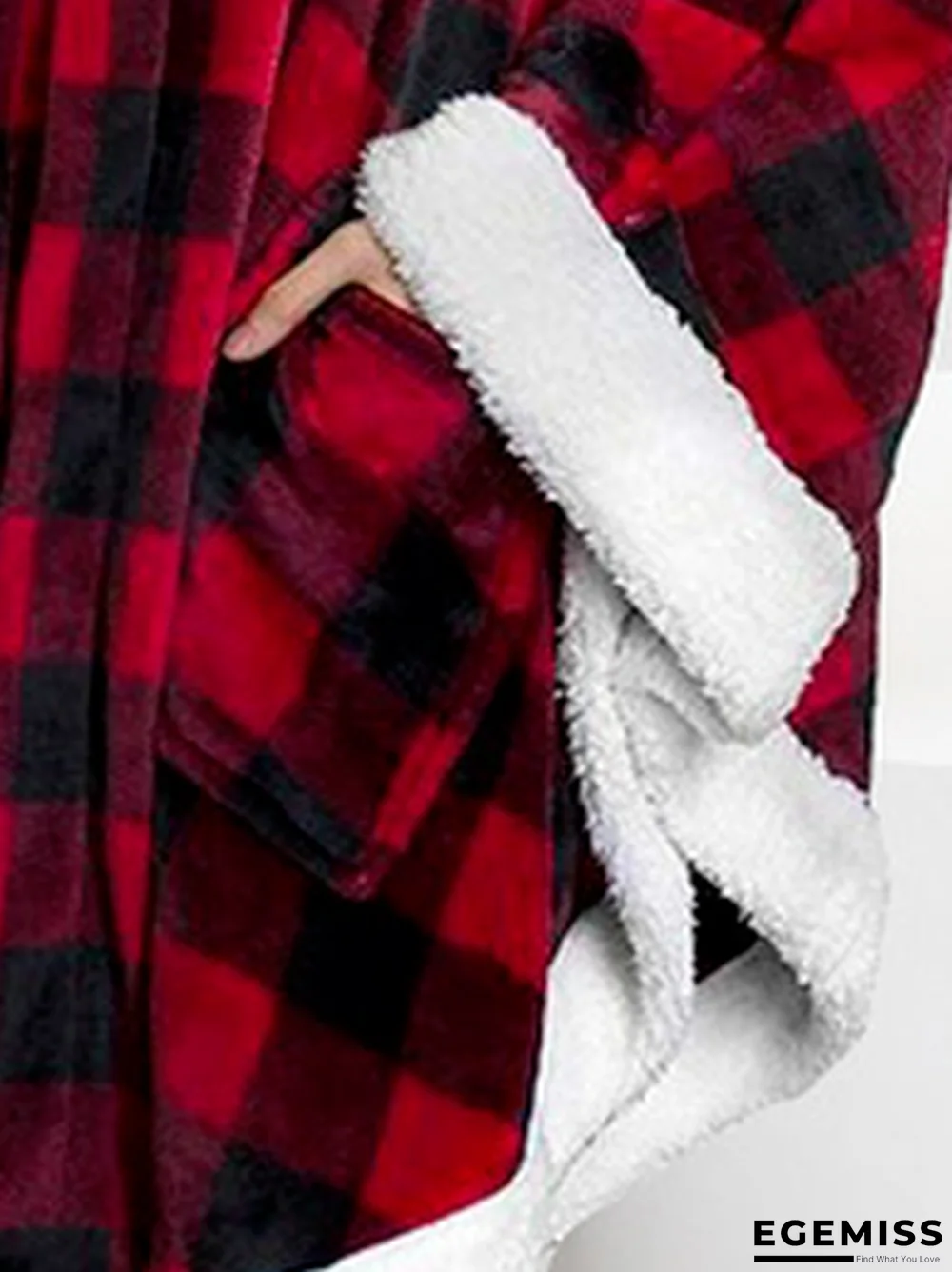 Checked/Plaid Household Casual Outerwear | EGEMISS