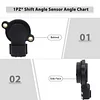 1PZ T40-SA1 Shift Angle Sensor Replacement for Honda Foreman Rubicon 500 TRX500FA TRX500FGA TRX500FPA Rancher 400 TRX400FA TRX400FGA 06380-HN2-305