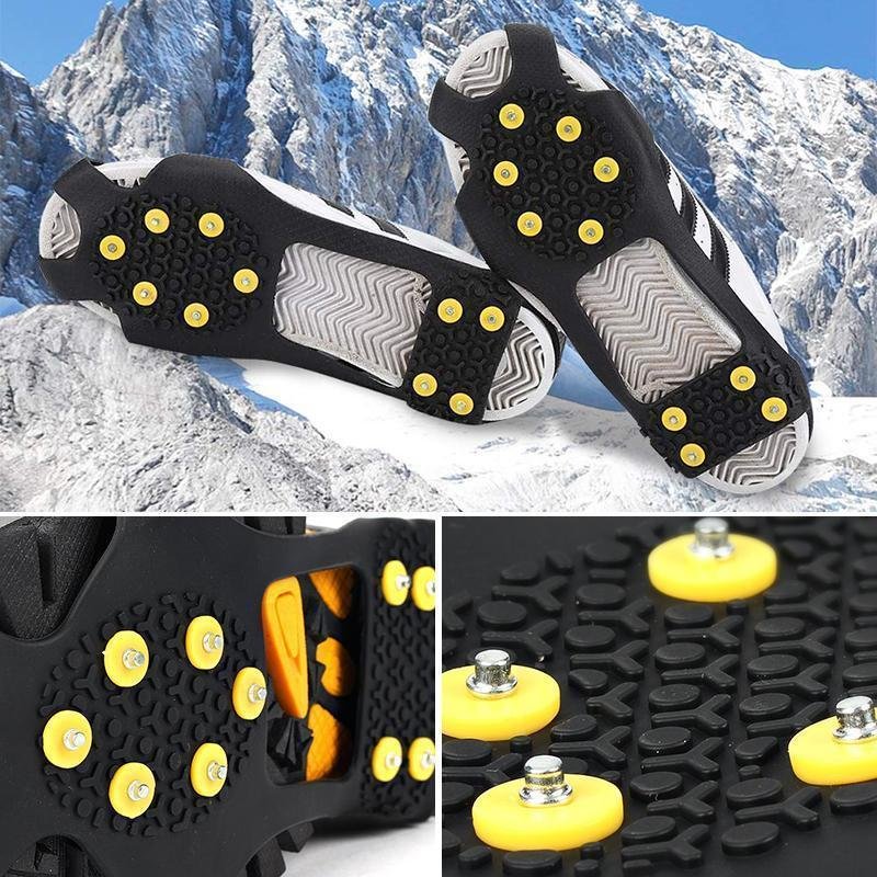 Outdoor Ice Traction & NonSlip Shoe Covers