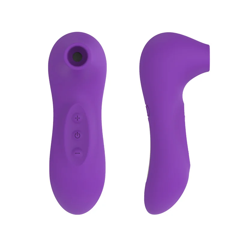 Clitoral Sucking Vibrator with 10 Intensities Modes， Waterproof Rechargeable Quiet Clitoris Nipples Suction Stimulator - Rose Toy