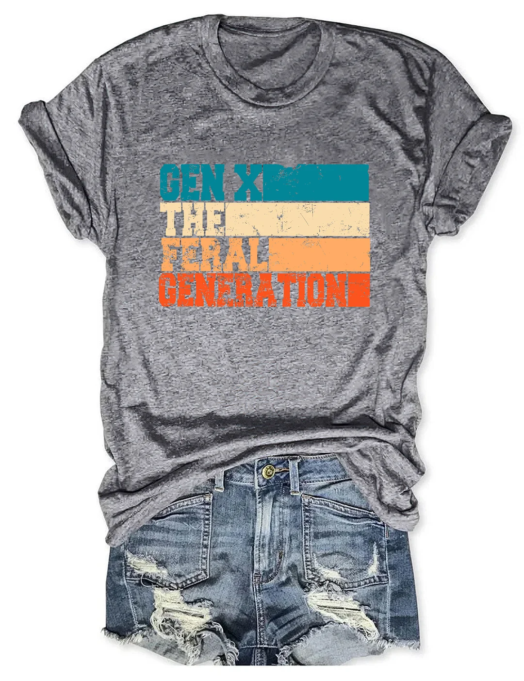 Gen X The Feral Generation T-Shirt