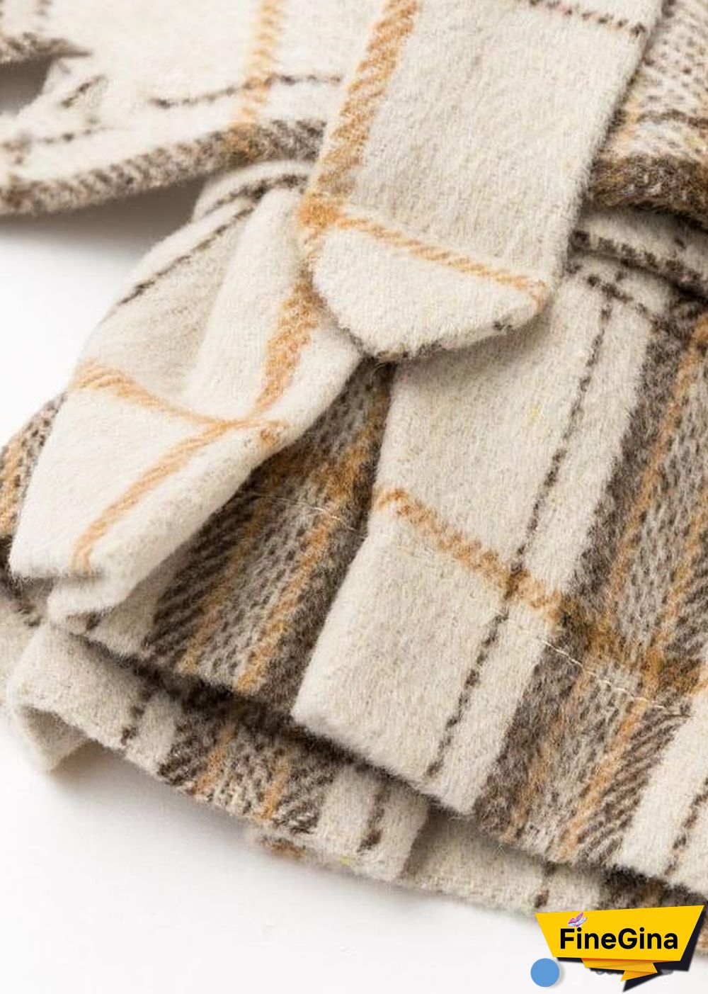 Boho Hippie Jacket in Artificial Wool