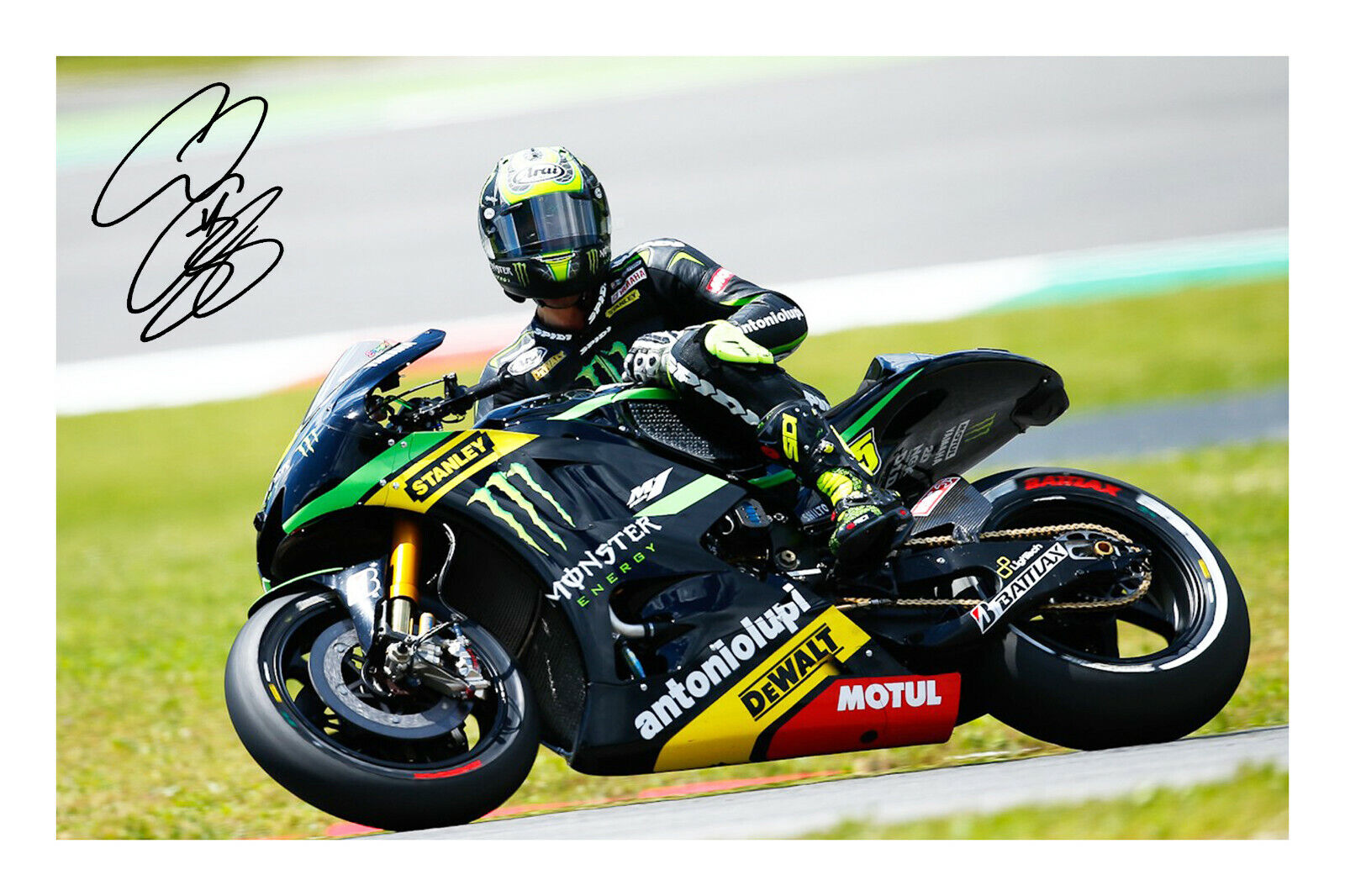 Cal Crutchlow Signed Autograph Photo Poster painting Print Poster Photo Poster paintinggraph