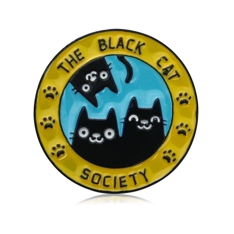 Cartoon Style Cute Cowboy Style Animal Alloy Stoving Varnish Plating Kid’s Unisex Brooches Collar Pin