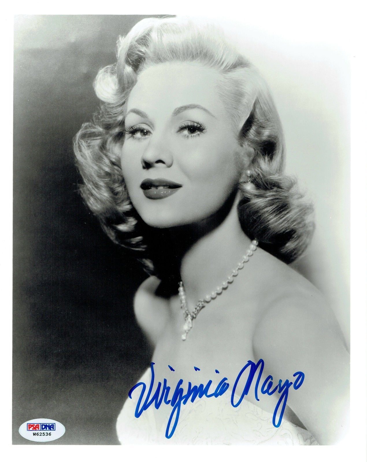 Virginia Mayo Signed Authentic Autographed 8x10 Photo Poster painting PSA/DNA #W62536