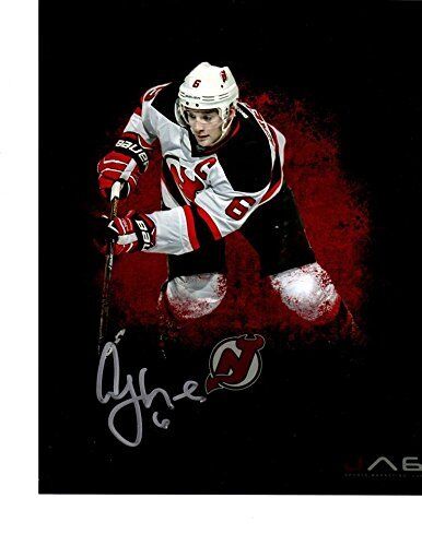 Andy Greene autographed signed 8x10 Photo Poster painting NHL New Jersey Devils