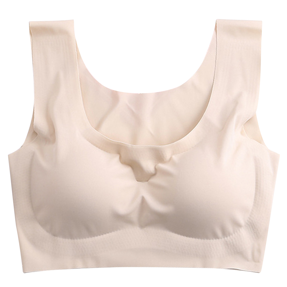 

Pure Color Seamless Women Sports Bras Running Jogging Sportswear (Nude, 501 Original