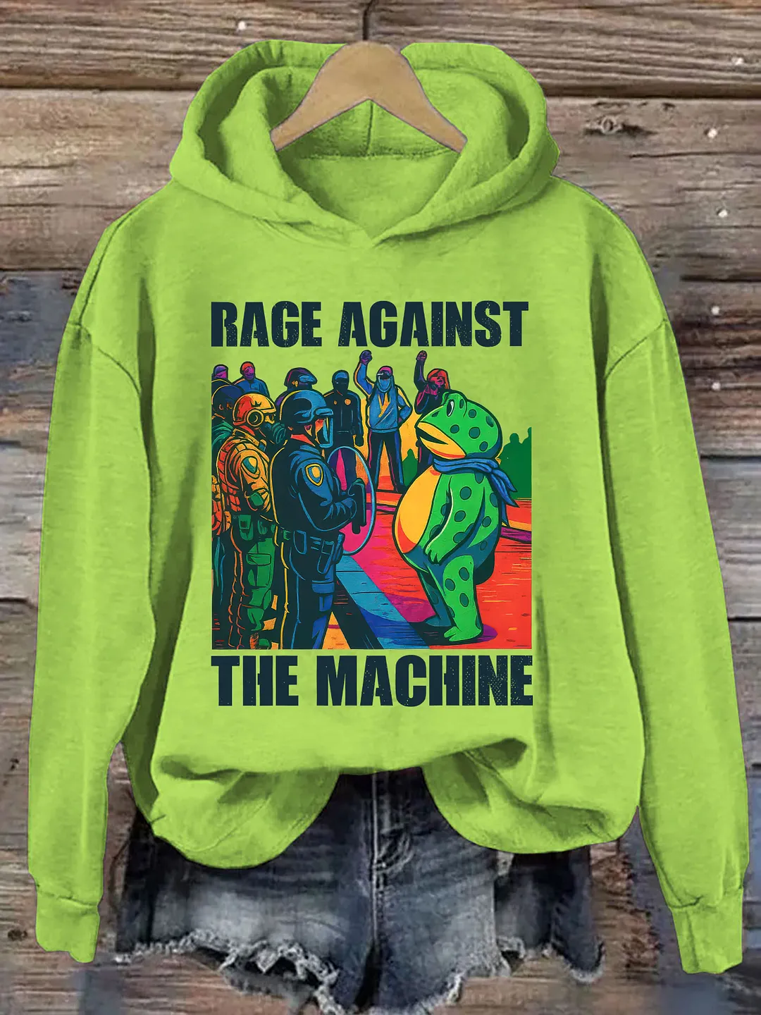 Portland Frog Anti-ICE Hoodie