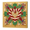 25x25cm DIY Pearl Painting Kit with Frame Self-Adhesive Canvas