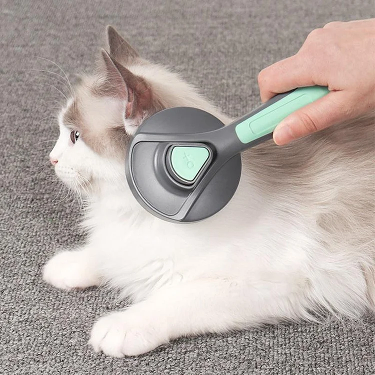 Self-Cleaning Pet Grooming Brush