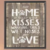 Text Home - 11CT Stamped Cross Stitch - 46*52cm