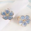 Blue Flower Wedding Catering Napkin Ring