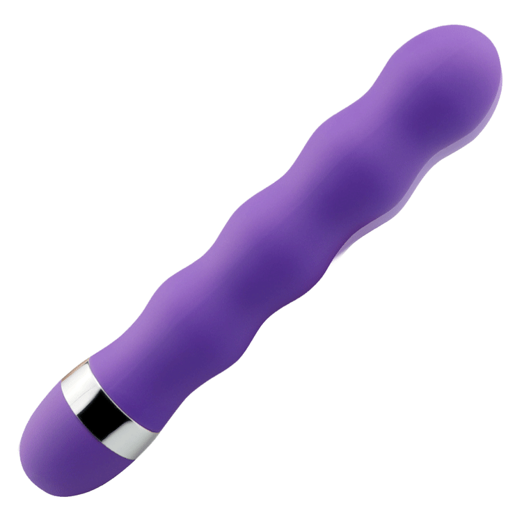 Multi-speed G Spot Vagina Clitoris Anal Plug Dildo Vibrator Rose Toy