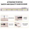 Work Light Rechargeable Night Market Light with Hook for Car Repairing/Emergency