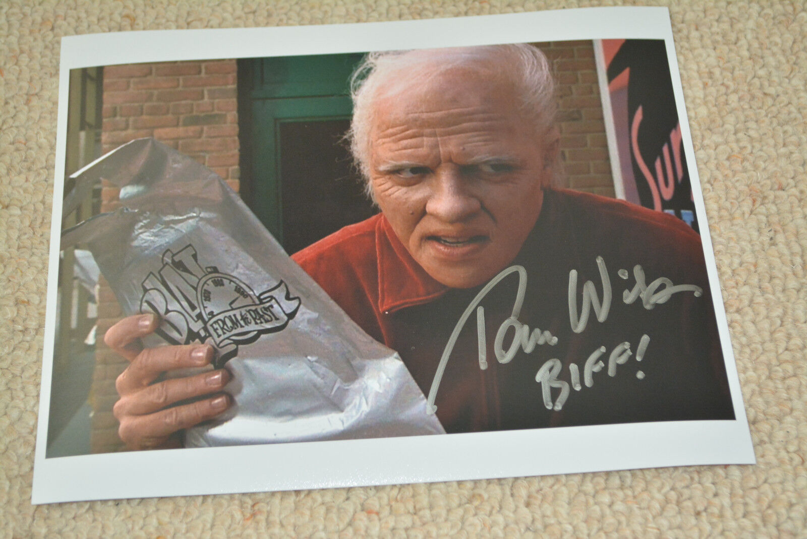 TOM WILSON signed autograph In Person 8x10 (20x25cm) BACK TO THE FUTURE Biff