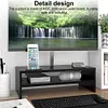 2-Tier Monitor Stand Riser with Phone Holder & Cable Management for Home Desktop