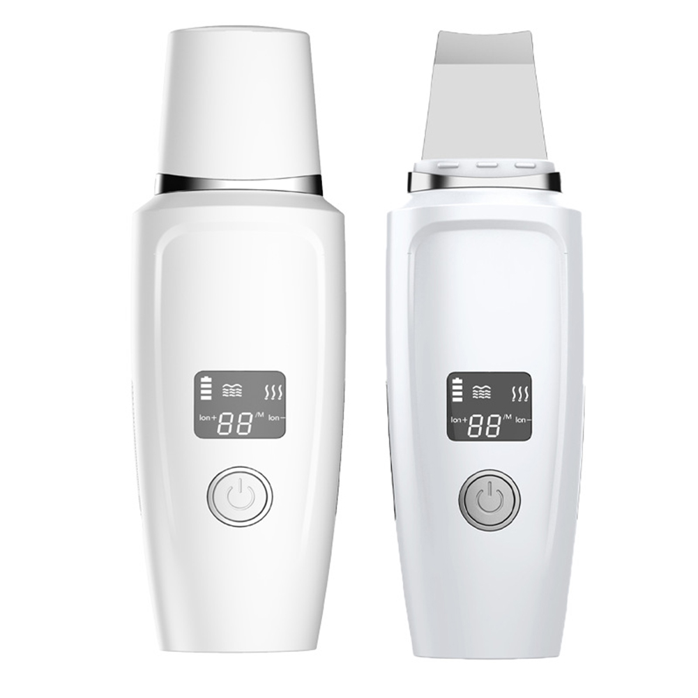 

Ultrasonic Skin Scrubber Vibration Blackhead Remover Face Clean Spatula, 501 Original