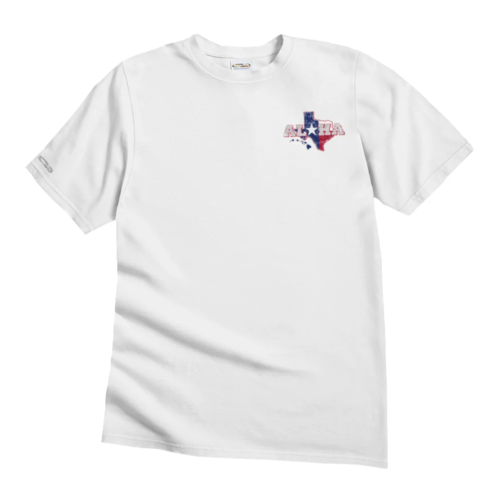  Texas Aloha Graphic T-Shirt - Perfect for Casual Summer Outings