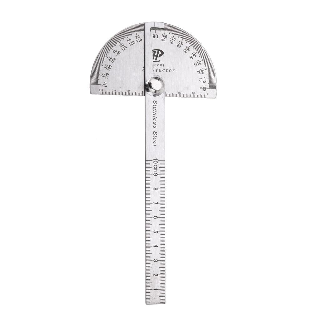 Stainless Steel 180 degree Protractor Angle Finder Rotary Measuring Ruler от Cesdeals WW