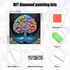 DIY Partial Special Shaped Drill Diamond Painting-Tree