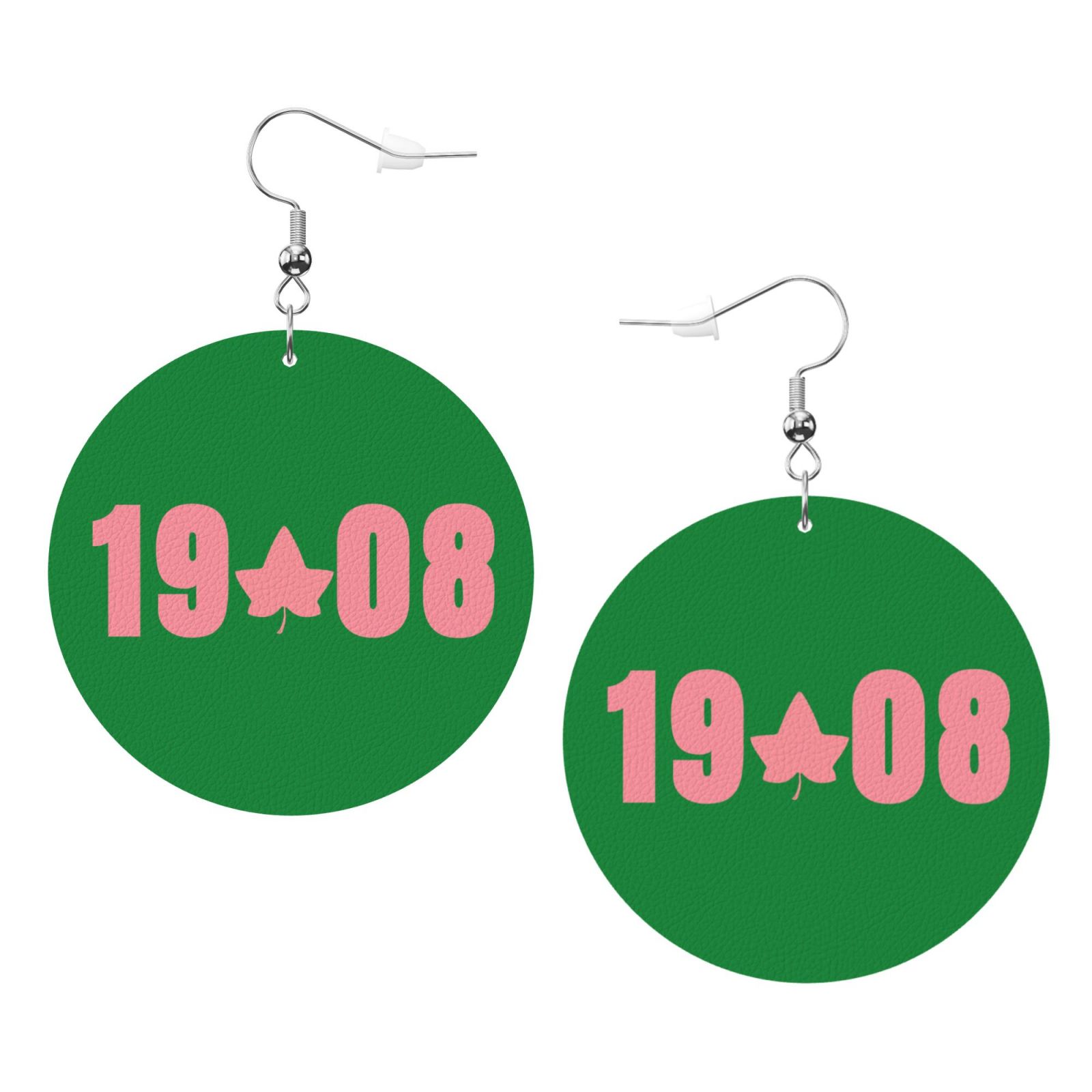 Fashionable round earrings