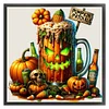 Halloween Magic Drinks-14CT Stamped Cross Stitch 50*50cm/19.69*19.69in tapestrymarket