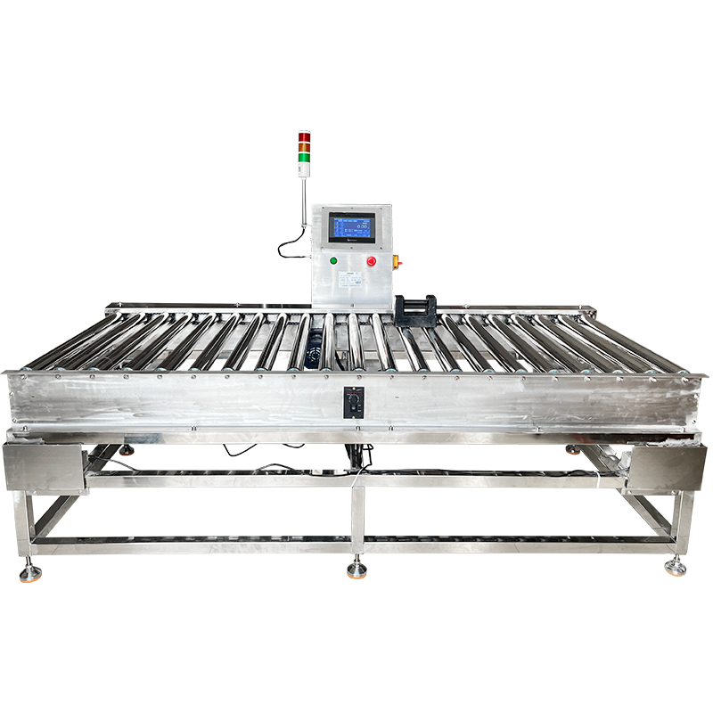 2 m Conveyor Line Check Weigher RFID PLC Control Weighing Scale Stainless Steel Power Roller Scale High Precision Checkweigher