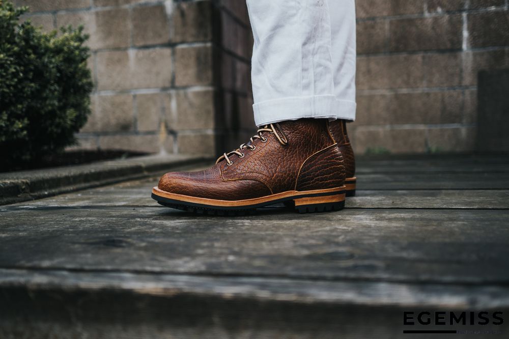 Cow Split Leather Men Boots Comfortable Boots Men Footwear Rubber Ankle Boots Men's Shoes | EGEMISS