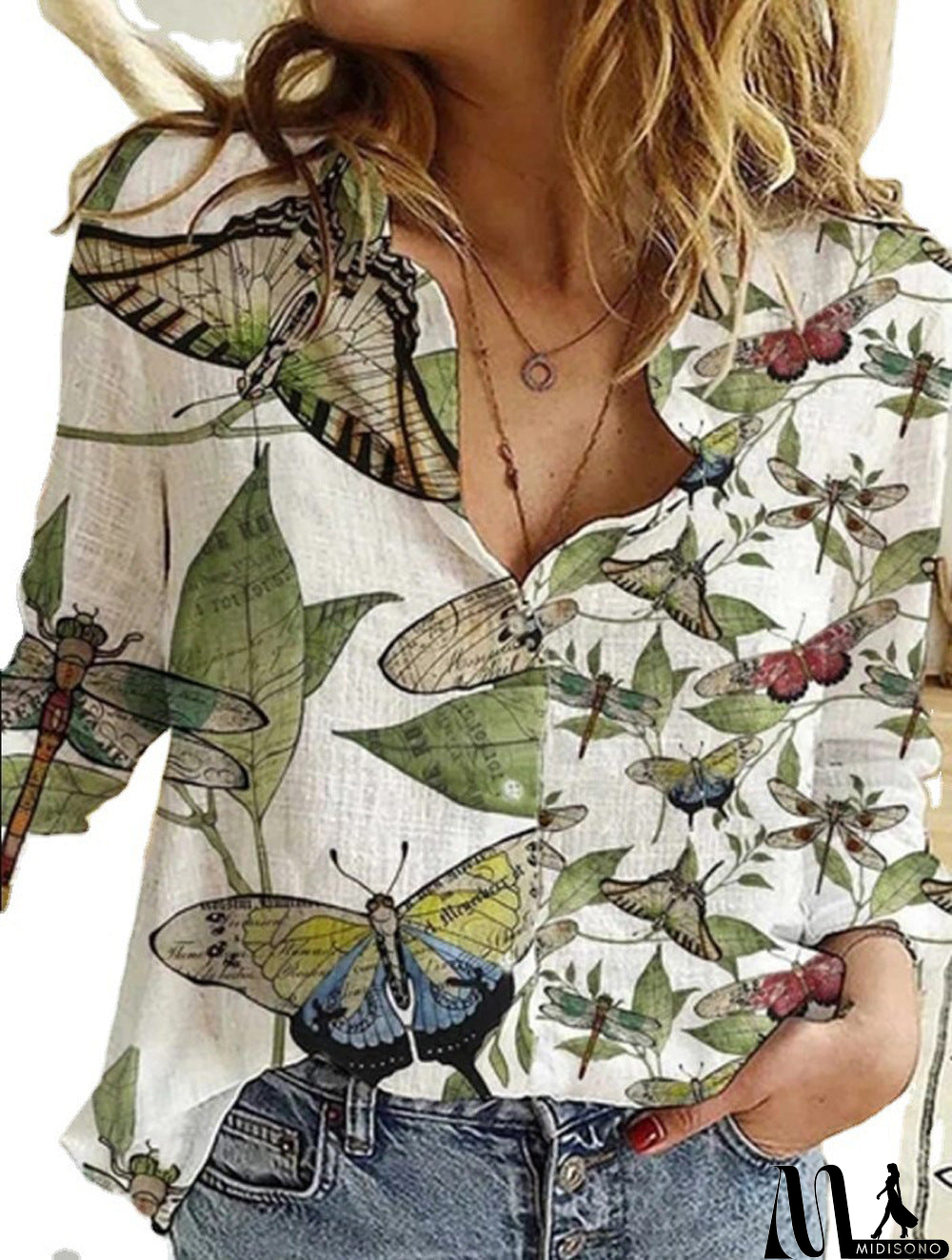 MidiSono - Simple and Stylish winter Blouse