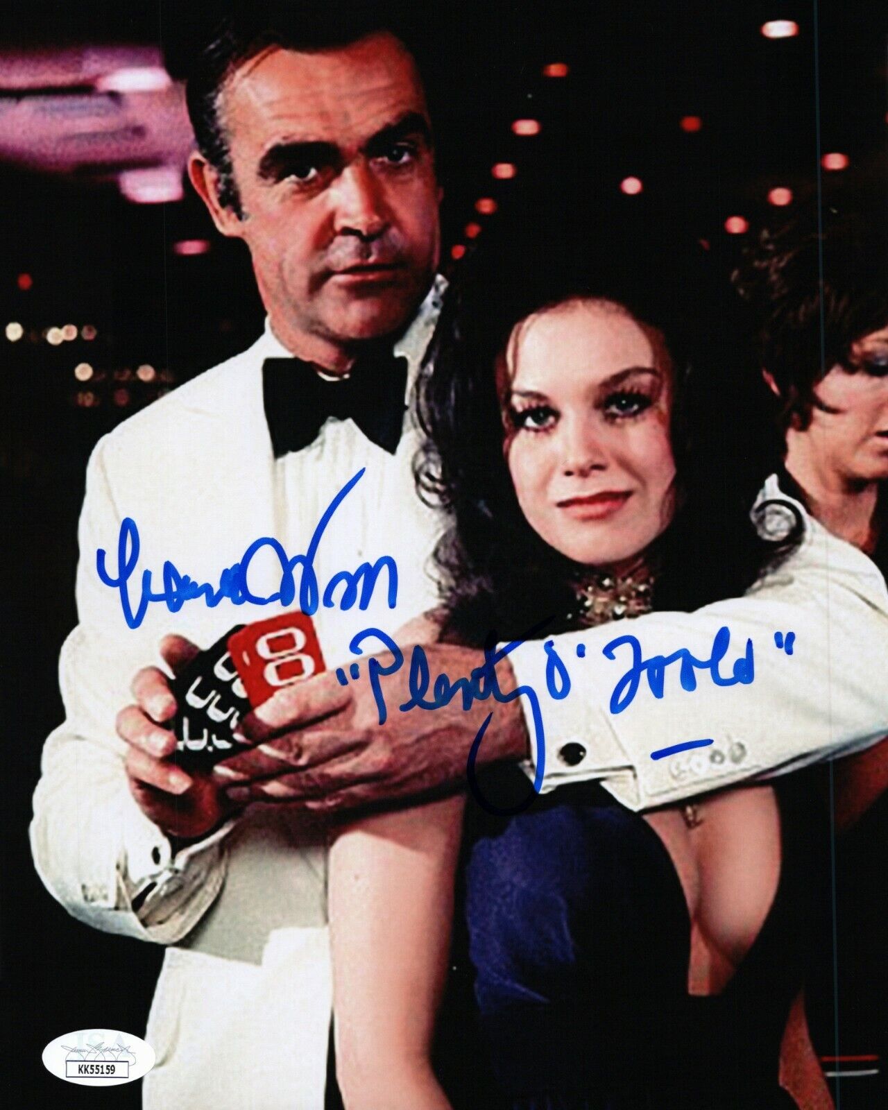 LANA WOOD Authentic Signed JAMES BOND ~Diamonds Are Forever