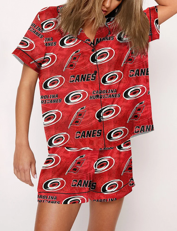 Women's Carolina Hurricanes Hockey Pajama Set
