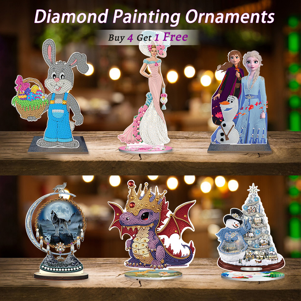 Ecoolbuy Diamond Painting Kits all Buy 4 Get 1 Free for 20,000+ Kits