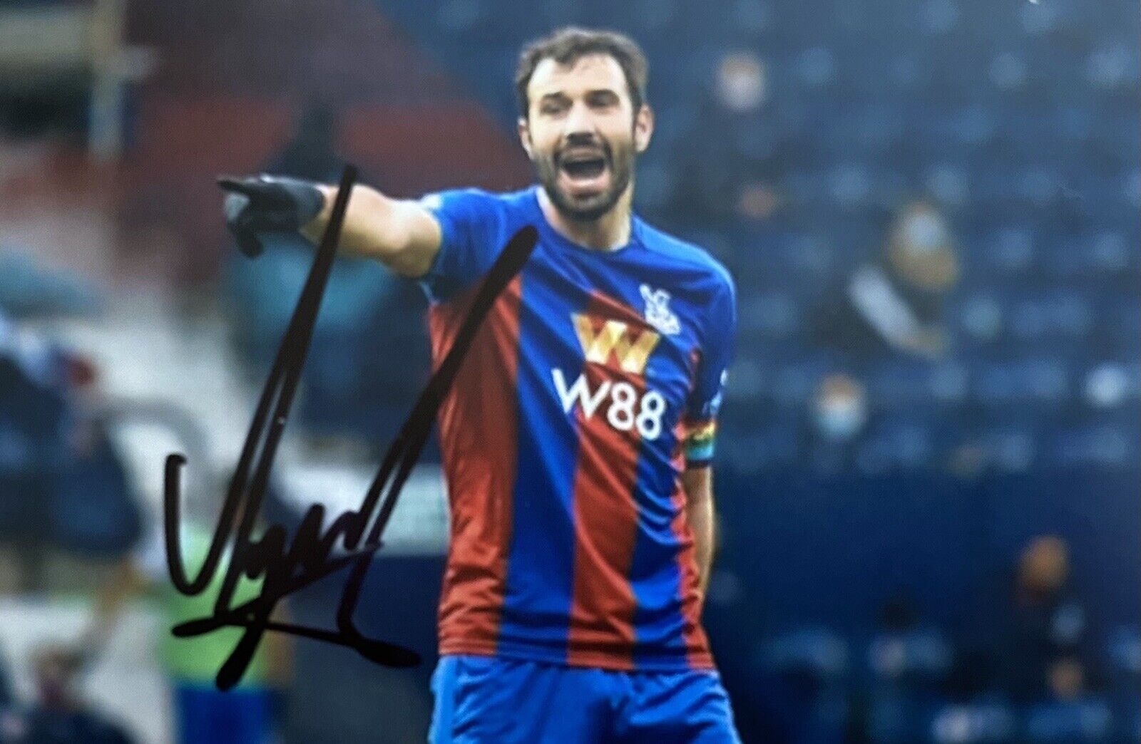 Luka Milivojevic Genuine Hand Signed Crystal Palace 6X4 Photo Poster painting 3