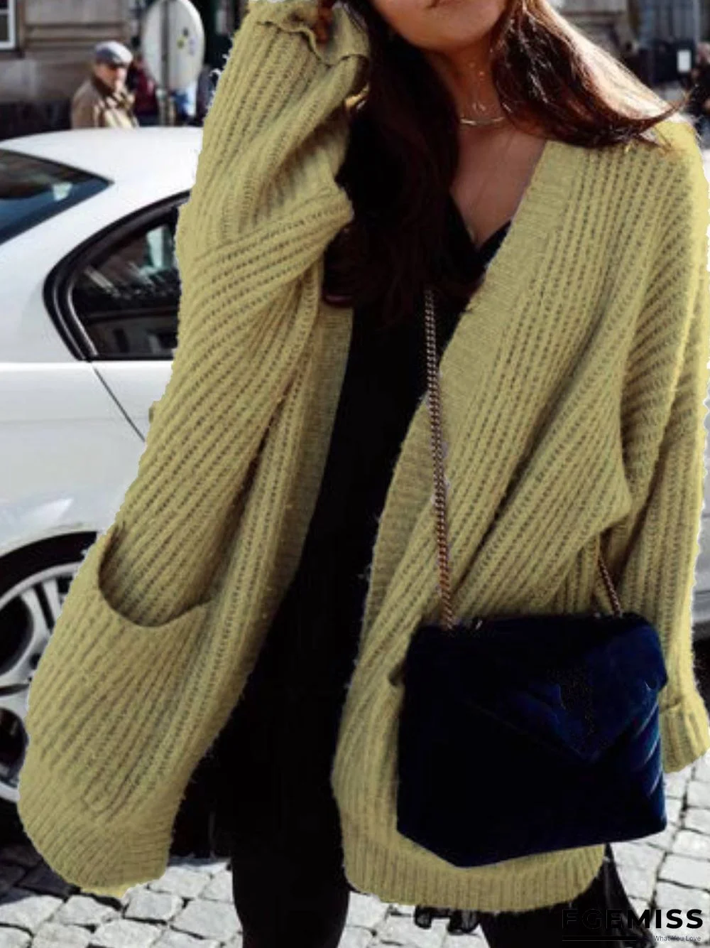 Gray Cocoon Casual Sweater | EGEMISS