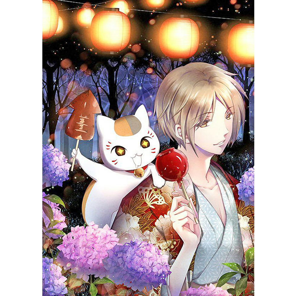 

Warm Japanese Comics - Round Drill Diamond Painting - 30*40CM, 501 Original