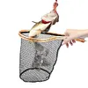 Fishing Landing Net Wooden Handle Trout Net Fly Fishing Net Fishing Accessories