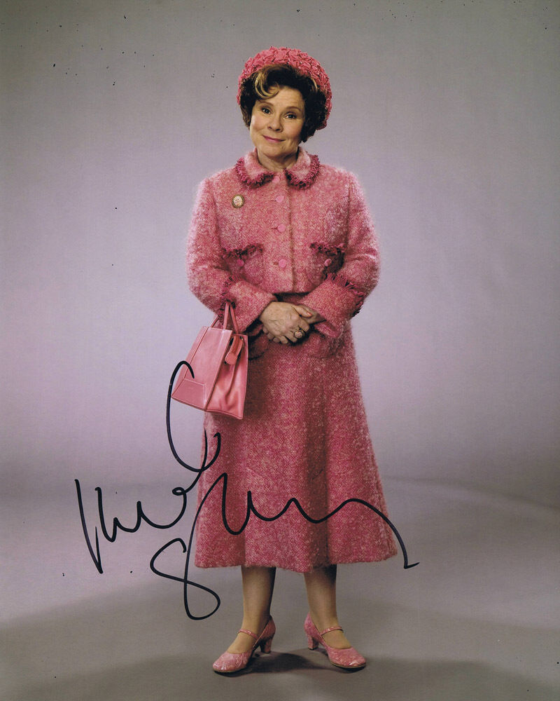 Imelda Staunton SIGNED Autograph as Dolores Umbridge 10x8 Photo Poster painting AFTAL COA Potter