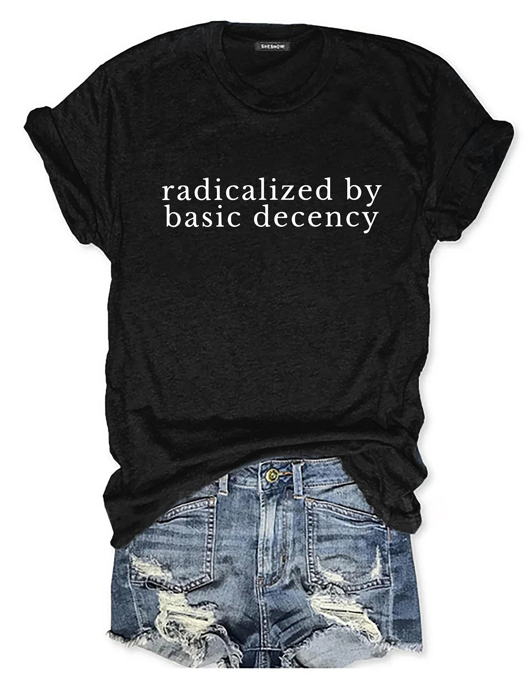 Radicalized By Basic Decency T-shirt